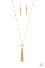 Load image into Gallery viewer, Five-Alarm FIREWORK - Gold - Paparazzi Accessories