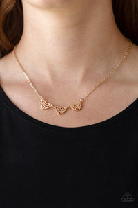 Another Love Story - Gold - Paparazzi Accessories