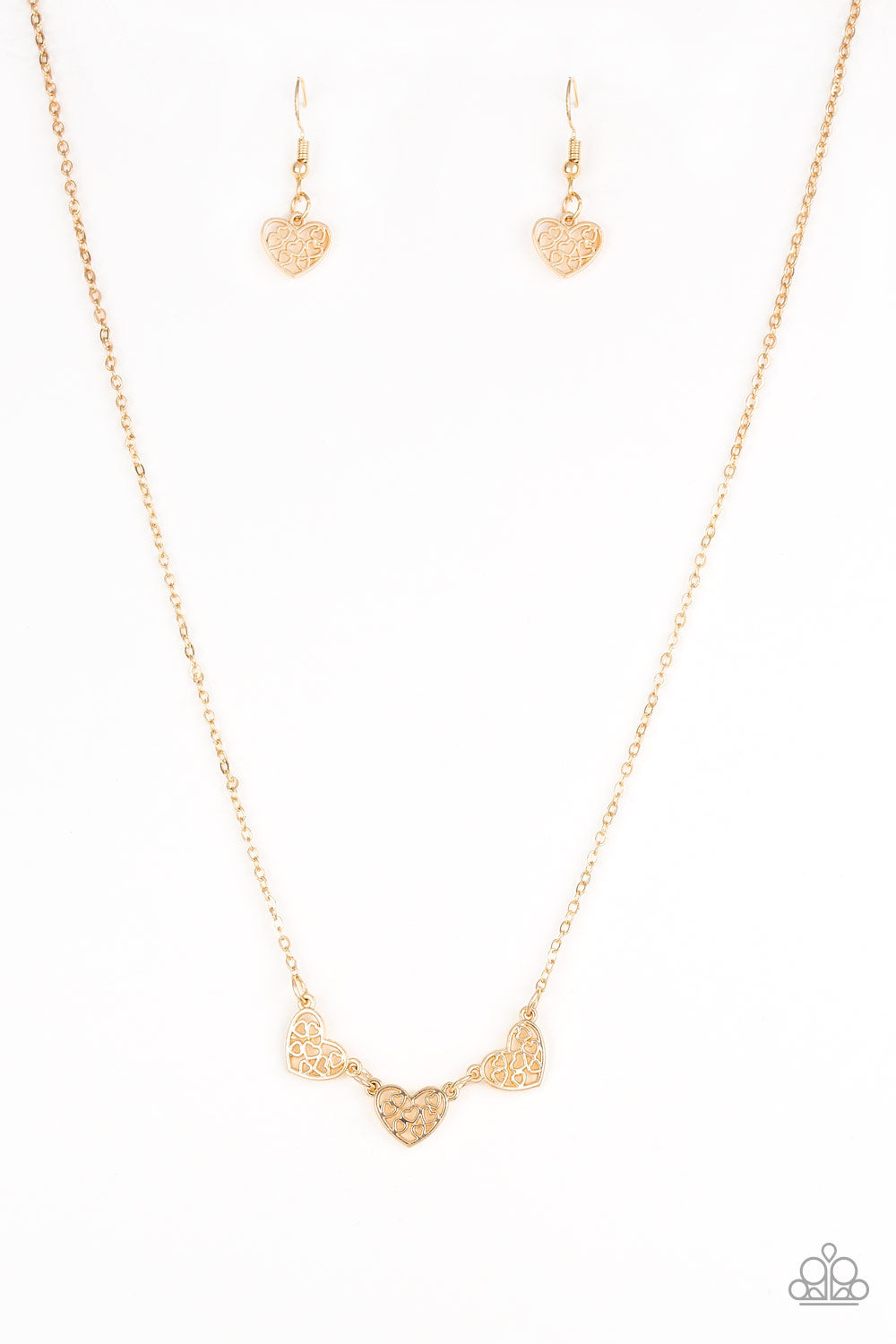 Another Love Story - Gold - Paparazzi Accessories