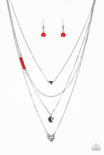 Load image into Gallery viewer, Gypsy Heart - Red - Paparazzi Accessories