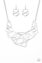 Load image into Gallery viewer, World Shattering- Silver - Paparazzi Accessories