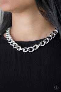 Heavyweight Champion - Silver - Paparazzi Accessories