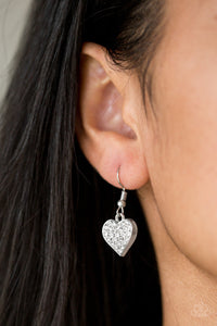 Harvard Hearts - White - Paparazzi Accessories