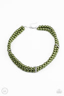 Put On Your Party Dress - Green - Paparazzi Accessories