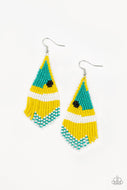 Brightly Beaded - Yellow- Paparazzi Accessories
