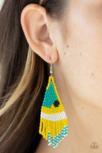Load image into Gallery viewer, Brightly Beaded - Yellow- Paparazzi Accessories