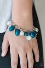 Load image into Gallery viewer, Love Doves - Blue - Paparazzi Accessories