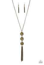 Load image into Gallery viewer, Triple Shimmer - Brass - Paparazzi Accessories
