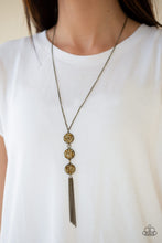 Load image into Gallery viewer, Triple Shimmer - Brass - Paparazzi Accessories