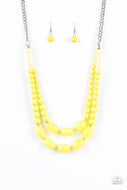 Sundae Shoppe - Yellow - Paparazzi Accessories