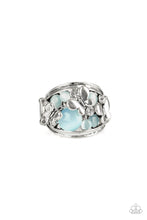 Load image into Gallery viewer, FLUTTER Me Up - Blue - Paparazzi Accessories