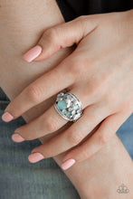 Load image into Gallery viewer, FLUTTER Me Up - Blue - Paparazzi Accessories