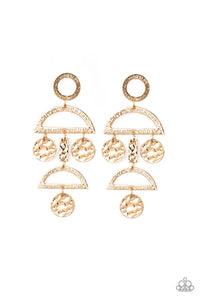 Incan Eclipse - Gold- Paparazzi Accessories