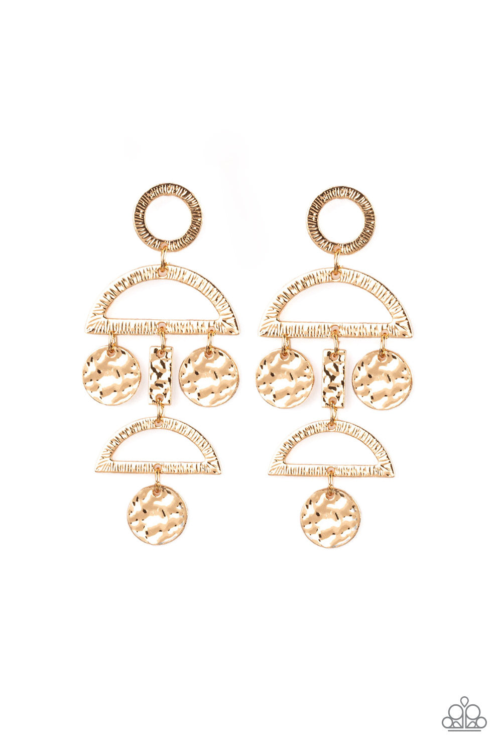 Incan Eclipse - Gold- Paparazzi Accessories