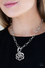 Load image into Gallery viewer, Beautifully In Bloom - Silver - Paparazzi Accessories