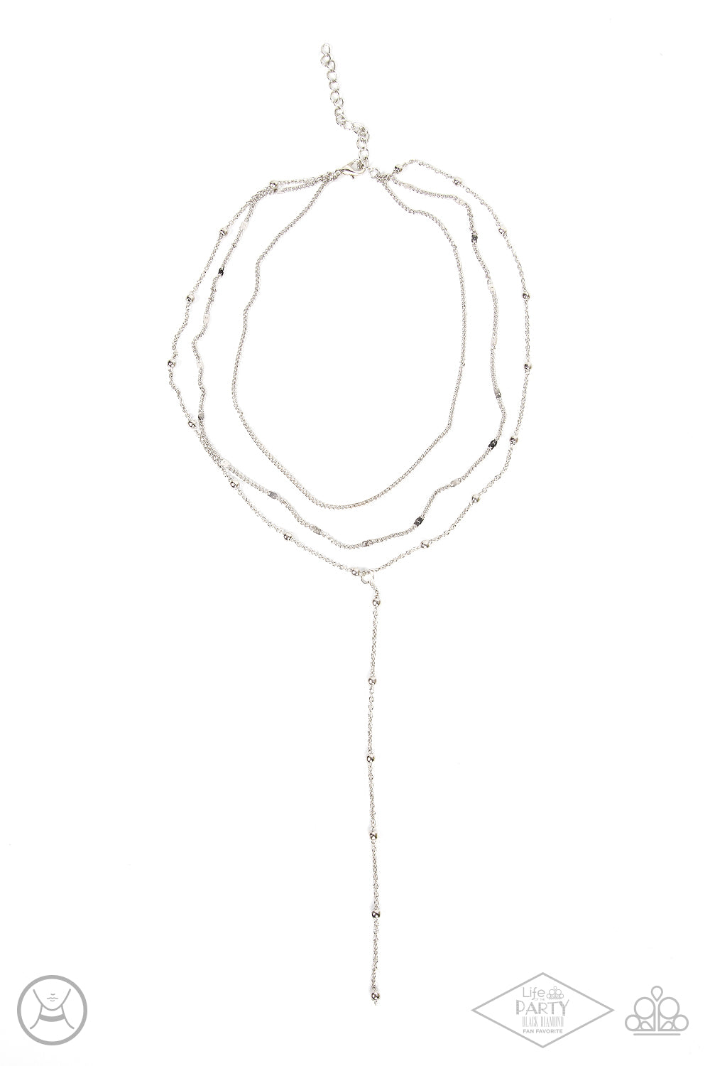 Think Like A Minimalist - Silver - Paparazzi Accessories