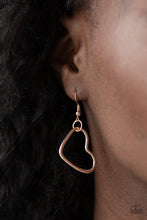Load image into Gallery viewer, Unbreak My Heart - Rose Gold - Paparazzi Accessories