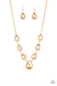 Socialite Social - Gold - Paparazzi Accessories