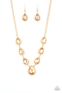 Socialite Social - Gold - Paparazzi Accessories