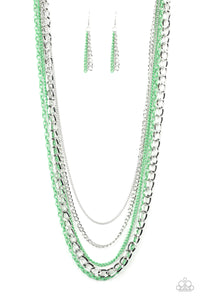 Industrial Vibrance - Green - Paparazzi Accessories