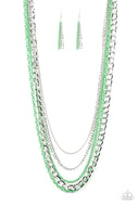 Industrial Vibrance - Green - Paparazzi Accessories