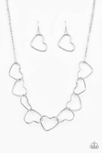 Load image into Gallery viewer, Unbreak My Heart - Silver - Paparazzi Accessories