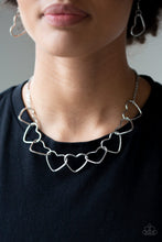 Load image into Gallery viewer, Unbreak My Heart - Silver - Paparazzi Accessories