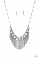 Bragging Rights - Silver - Paparazzi Accessories