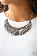 Load image into Gallery viewer, Large As Life - Silver - Paparazzi Accessories