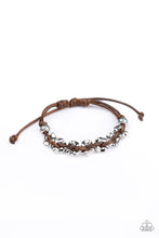 Load image into Gallery viewer, Ride The Rails - Brown - Paparazzi Accessories