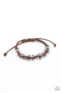 Ride The Rails - Brown - Paparazzi Accessories