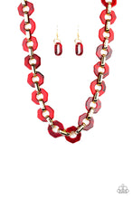 Load image into Gallery viewer, Fashionista Fever - Red - Paparazzi Accessories
