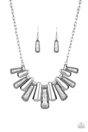 MANE Up - Silver - Paparazzi Accessories