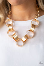 Load image into Gallery viewer, Big Hit- Gold - Paparazzi Accessories