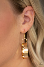 Load image into Gallery viewer, Big Hit- Gold - Paparazzi Accessories