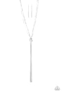 Forget Me KNOT - Silver - Paparazzi Accessories