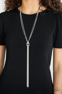 Forget Me KNOT - Silver - Paparazzi Accessories