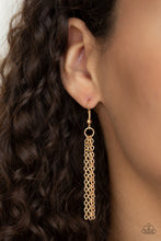 Load image into Gallery viewer, Optical Illusion - Gold - Paparazzi Accessories