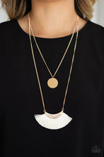 Load image into Gallery viewer, Tassel Temptation - Gold - Paparazzi Accessories