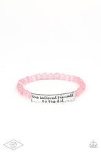 Load image into Gallery viewer, So She Did - Pink - Paparazzi Accessories
