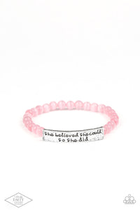 So She Did - Pink - Paparazzi Accessories