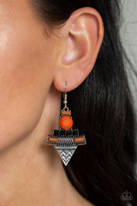Tribal Terrain - Orange - Paparazzi Accessories