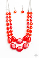 Beach Glam - Red - Paparazzi Accessories