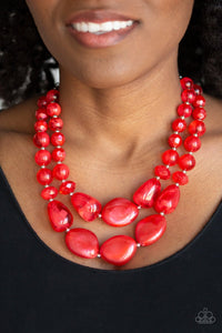 Beach Glam - Red - Paparazzi Accessories