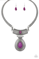 Prowling Prowess - Purple - Paparazzi Accessories