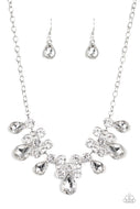 Debutante Drama - White - Paparazzi Accessories