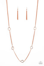 Load image into Gallery viewer, Teardrop Timelessness - Copper - Paparazzi Accessories