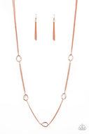 Teardrop Timelessness - Copper - Paparazzi Accessories