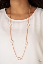 Load image into Gallery viewer, Teardrop Timelessness - Copper - Paparazzi Accessories
