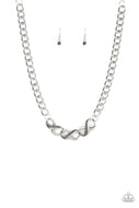 Infinite Impact - White - Paparazzi Accessories